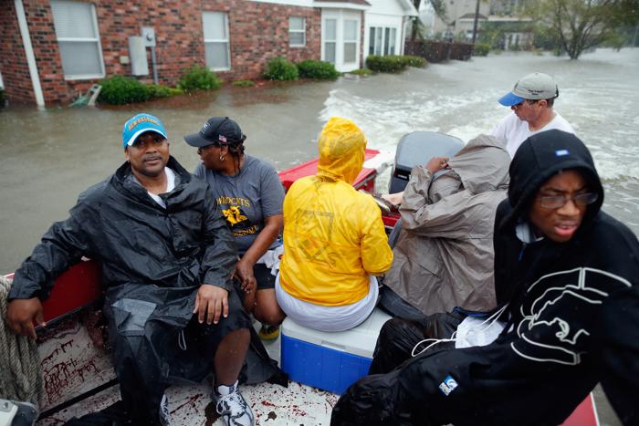 Наводнение в Луизиане, вызванное  ураганом Isaac. Часть 1