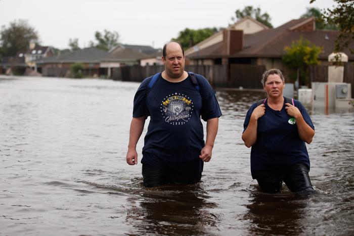 Наводнение в Луизиане, вызванное  ураганом Isaac. Часть 2