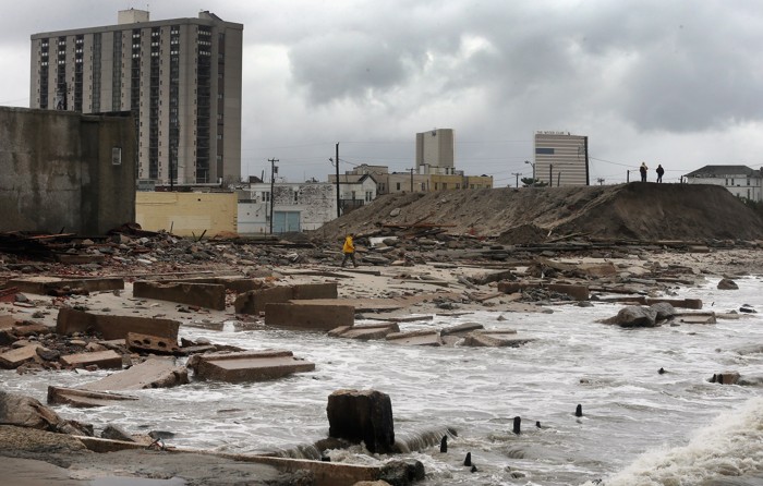 Фоторепортаж о последствиях урагана «Сэнди» в городах Восточного побережья США. Часть 1