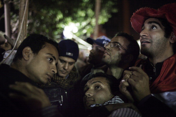 Хосни Мубарак остаётся у власти,  отказавшись от части полномочий. Фоторепортаж. Фото: John Moore/Getty Images