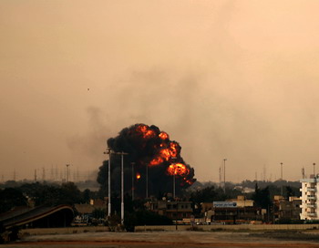 Бомбежки Ливии: силами западной коалиции  уничтожена резиденция Каддафи