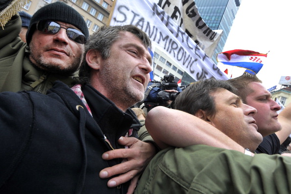 Ядранке Косору общественность предъявила претензии. Фоторепортаж. Фото: HRVOJE POLAN/AFP/Getty Images