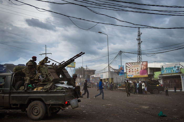 Ожесточённые бои в Конго: вертолёты ООН обстреляли боевиков