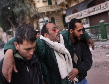Нападения на журналистов в Египте. Фото: John Moore/Getty Images