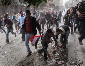 Египетский журналист погиб от выстрела. Фото: John Moore/Getty Images