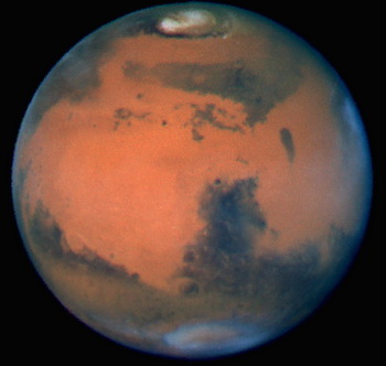 На Марсе обнаружены следы вулканической активности