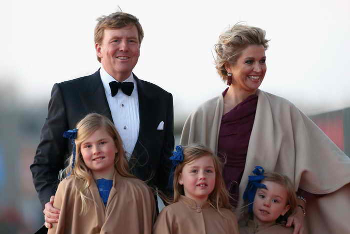 Король Нидерландов Виллем-Александр и его семья. Фото: Chris Jackson/Getty Images