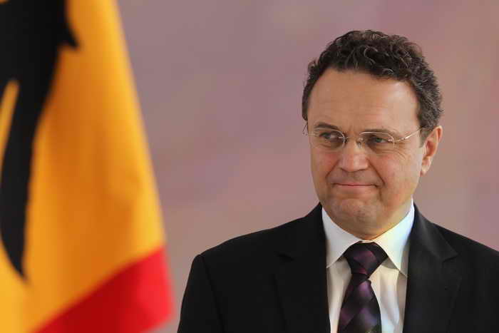 Министр внутренних дел Германии Ханс-Петер-Фридрих. Фото: Sean Gallup/Getty Images