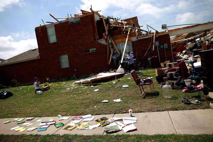 Техас. Торнадо. Фото: Tom Pennington/Getty Images