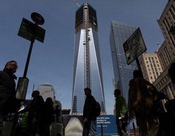 В Нью-Йорке загорелась «Башня свободы»