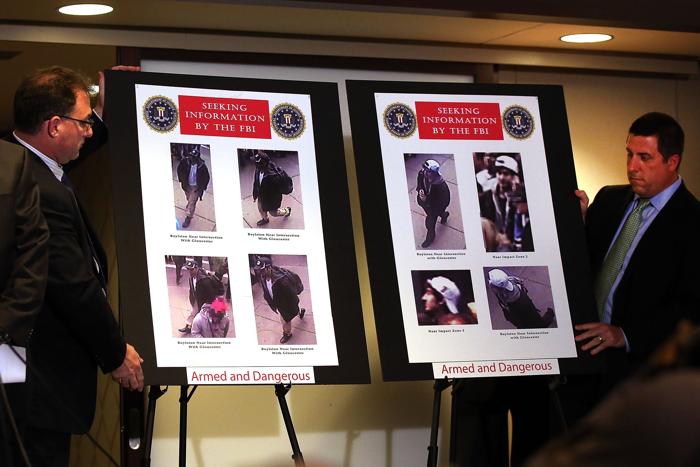 ФБР представило фотографии подозреваемых в теракте в Бостоне