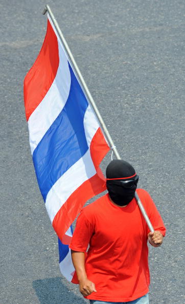 Антиправительственные акции протеста проходят в Бангкоке. Фото: PORNCHAI KITTIWONGSAKUL/AFP/Getty Images