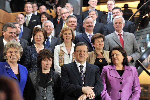 Главой комиссии на второй срок был утвержден Жозе Мануэл Баррозу.Фото: GEORGES GOBET/AFP/Getty Images