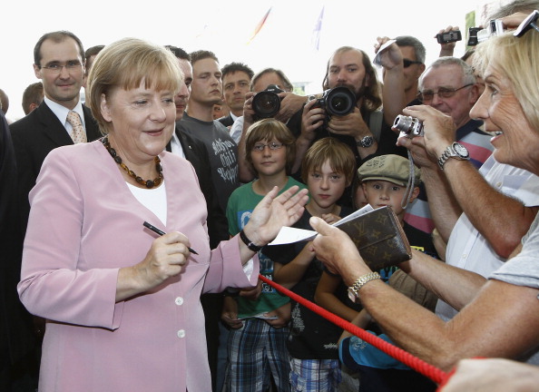 Фоторепортаж о дне открытых дверей в  Бундесканцелярии Германии. Фото: Andreas Rentz/Getty Images