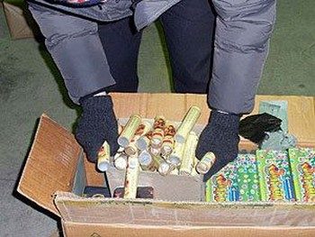 Две тонны нелегальных фейерверков конфискованы в Падуе