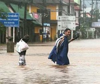 В Таиланде ливневые дожди не прекращаются. Фото с reporter-ua.com