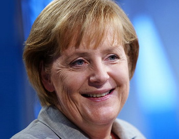 Ангела Меркель навестила пернатых друзей