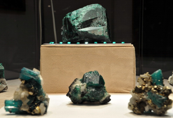 Фоторепортаж с международной выставки минералов в Колумбии