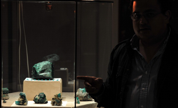 Фоторепортаж с международной выставки минералов в Колумбии