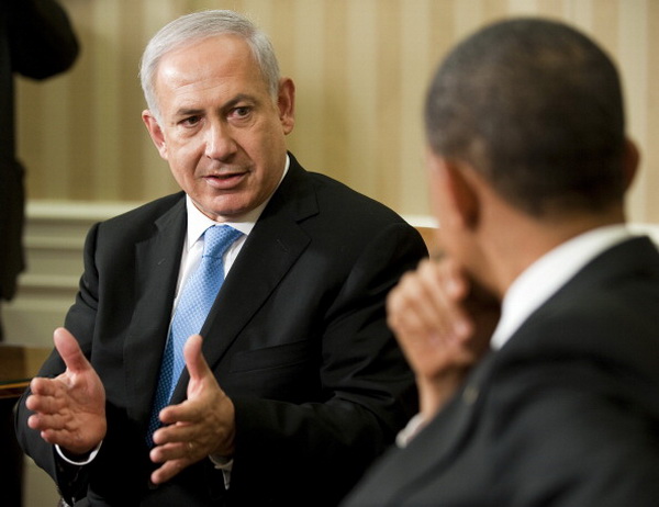 Фоторепортаж о встрече президента США Барака Обамы и премьер-министра Израиля Биньямина Нетаньяху в Белом Доме