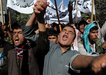 Два американских советника убиты в Кабуле. Фото: SHAH MARAI/AFP/Getty Images 