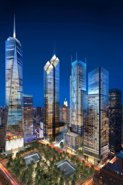 В Нью-Йорке воздвигается новое здание ВТЦ