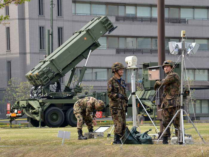 В ответ на угрозы Северной Кореи Япония устанавливает ракеты Патриот в Токио