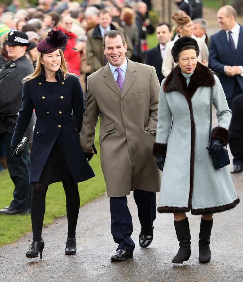 Королевская семья Англии посетила Сандринген
