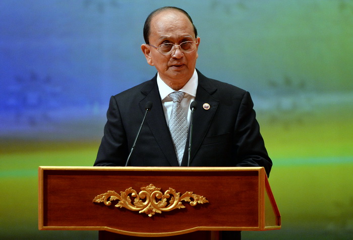 Президент Мьянмы Тейн Сейна. Фото: ROSLAN RAHMAN/AFP/Getty Images