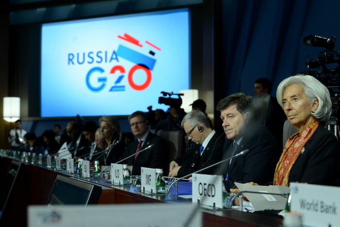 Встреча G20 в Москве. Фото: KIRILL KUDRYAVTSEV/AFP/Getty Images