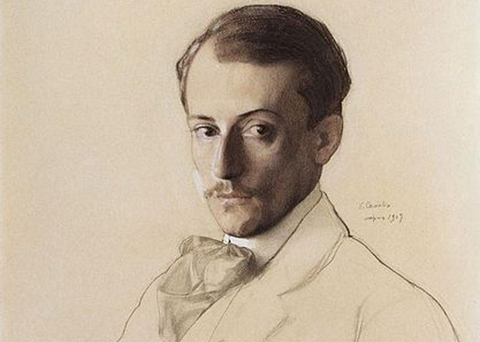 Портрет художника Евгения Лансере. Автор Константин Сомов (1869–1939)