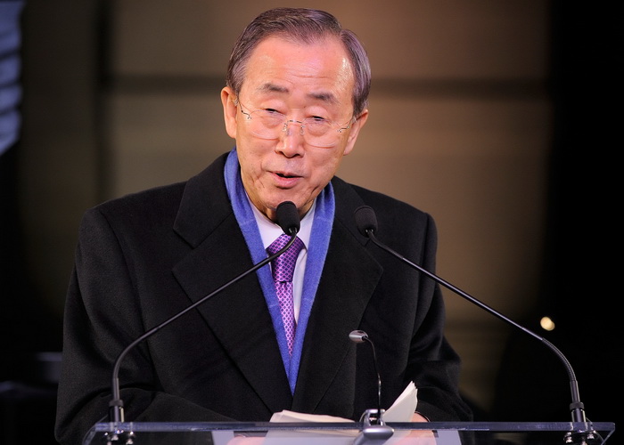 Генеральный секретарь ООН Пан Ги Мун. Фото: Jemal Countess/Getty Images