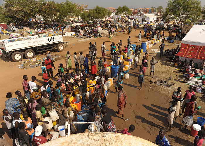 Вынужденными переселенцами в Южном Судане стали 180 тысяч человек