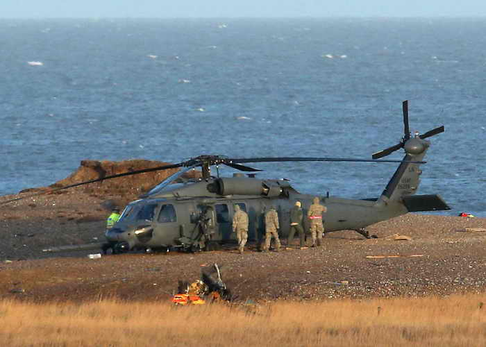 Военный вертолёт США разбился в Британии