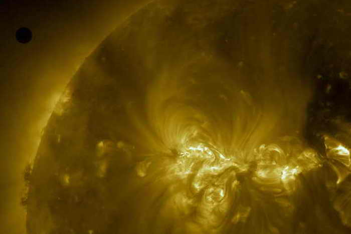 Вспышка на Солнце. Фото: SDO/NASA/Getty Images