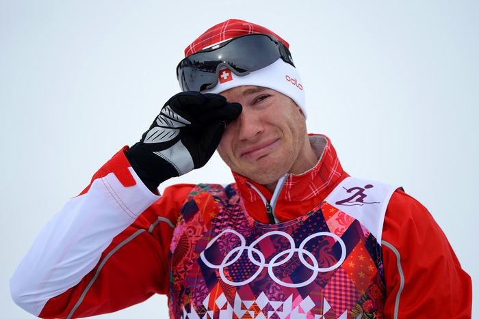 Дарио Колонья стал лидером в лыжной гонке по скиатлону