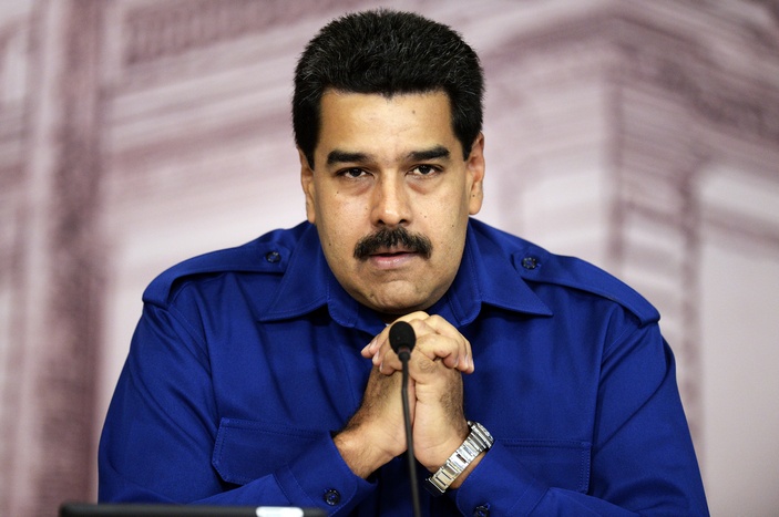 Президент Венесуэлы Николас Мадуро заявил о попытке нападения на его детей. Фото: JUAN BARRETO/AFP/Getty Images