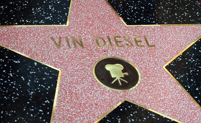 Вин Дизель получил звезду на голливудской Аллее славы