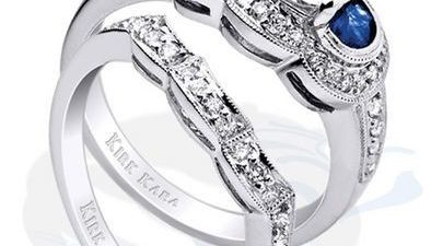Роскошные свадебные кольца Kirk Kara