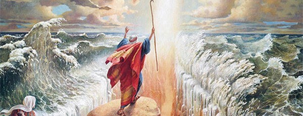 Моисей, заставил воды моря расступиться. Фото с сайта salat.zahav.ru | Epoch Times Россия