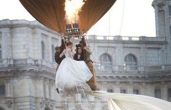 Наряд румынской невесты имеет длину 3 километра
