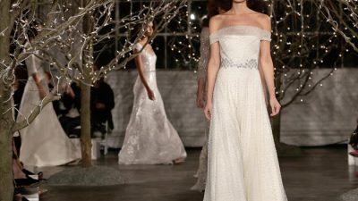 Дженни Пэкхэм представила свадебные платья 2014 в Нью-Йорке