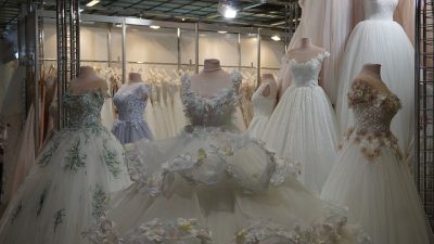 Свадебную коллекцию 2015 от Carolina Herrera представили в Нью-Йорке