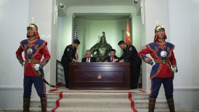 Китайский лидер Си Цзиньпин посетил Монголию