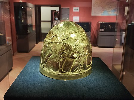 Скифский золотой шлем IV ст. до н. э.. Фото: VoidWanderer/wikipedia.org/CC BY-SA 4.0 | Epoch Times Россия