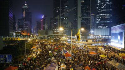 Каждый шестой житель Гонконга участвовал в протестах