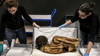 В Перу найдена уникальная мумия женщины