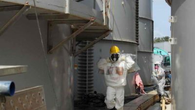 На «Фукусима-1» произошла утечка радиоактивной воды