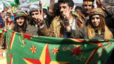 Курды провели митинг в Турции (видео)