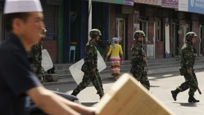 Полиция в Китае застрелила шестерых уйгуров